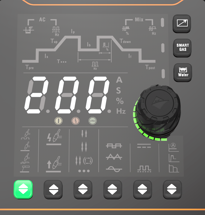 Jasic EVO TIG 200P AC/DC PFC Pulse Inverter