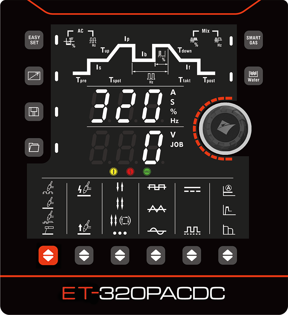 Jasic EVO TIG 320P AC/DC Water Cooled Package